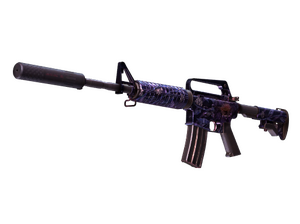 M4A1-S | Чёрный лотос (Закалённое в боях)